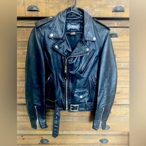 Schott NYC Motorcycle Jacket - women’s Med